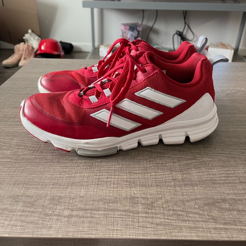 Red Adidas Speed Trainer 5